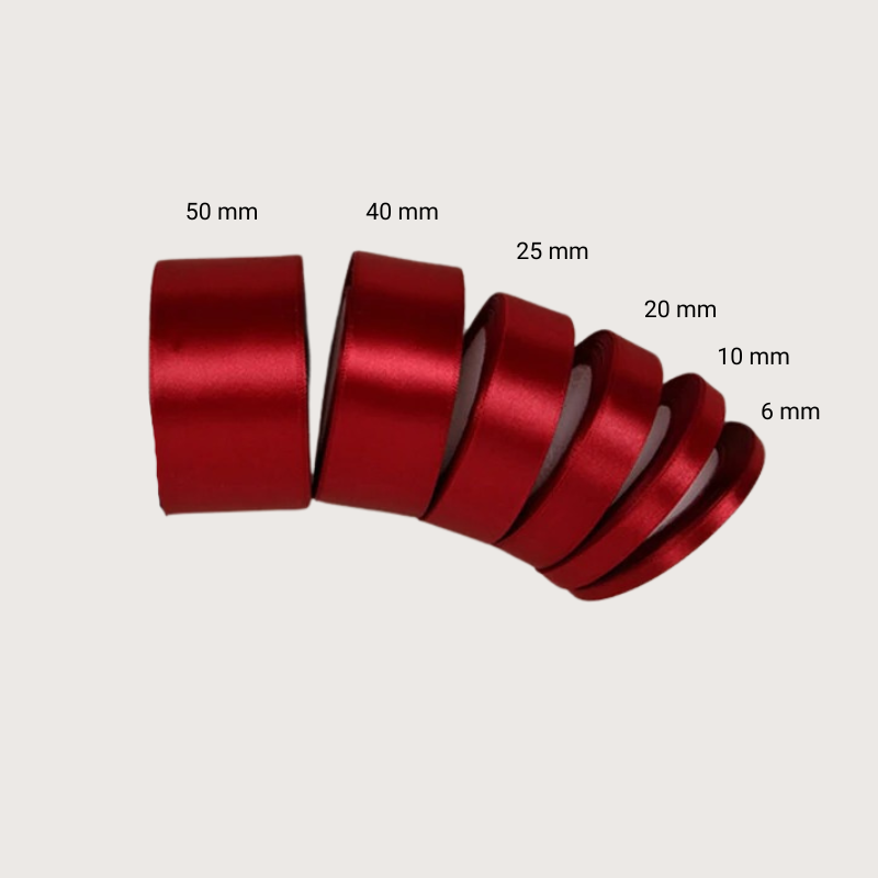 Red Satin Ribbon