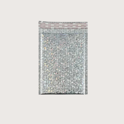 Multicolor Holographic Shipping Bubble Mailers