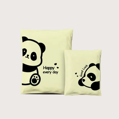 Cute Panda Courier Mailer Bag