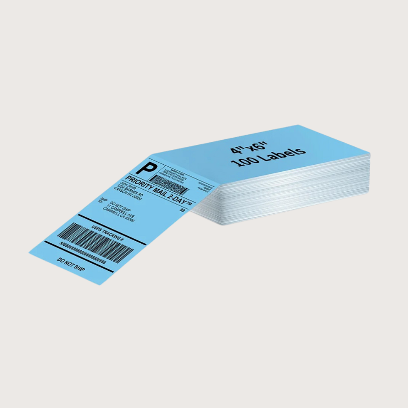 4x6 inch Thermal Labels  - 5 colors