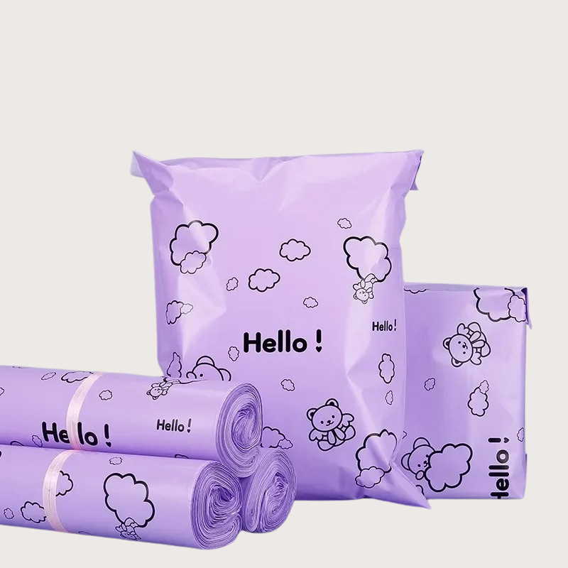 "Hello" Cute Bear Mailer bag - 3 colors