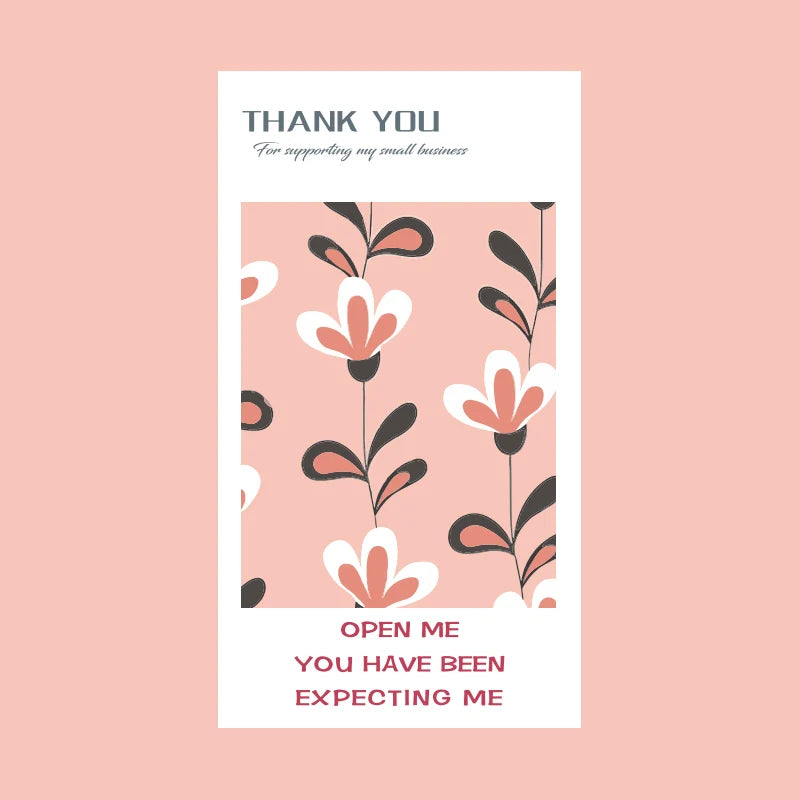 Floral Gratitude Stickers