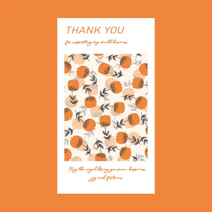 Floral Gratitude Stickers