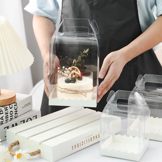 Transparent Gift Cake Boxes