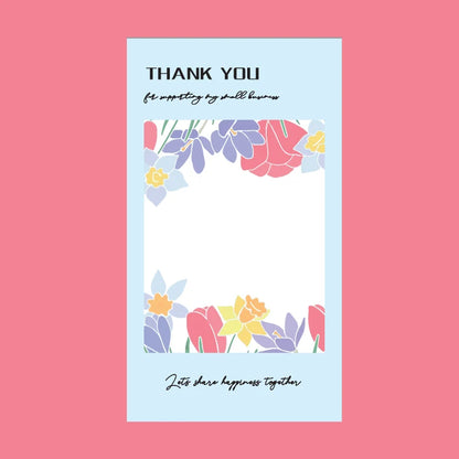 Floral Gratitude Stickers