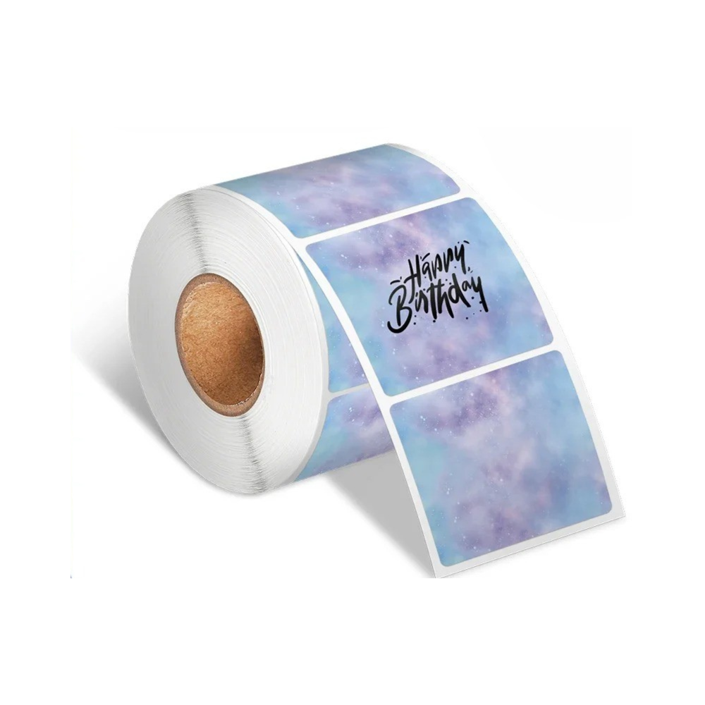 Rectangle Thermal Label Paper Sticker