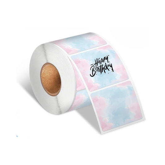 Rectangle Thermal Label Paper Sticker